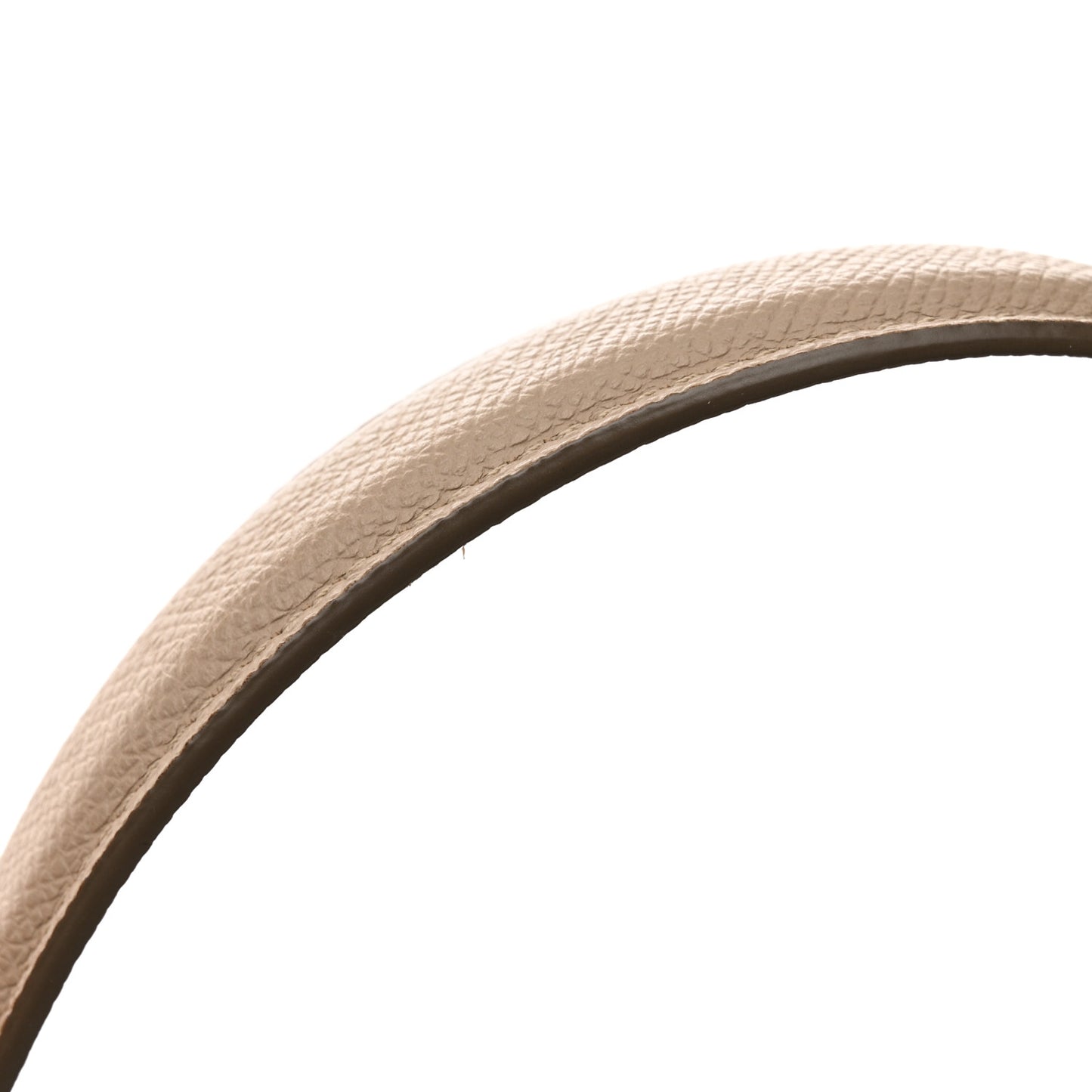 Grained Calfskin Mini Belt Bag Light Taupe
