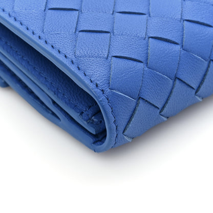Bottega Veneta Nappa Intrecciato Continental Flap Wallet Bluette 16 of 18