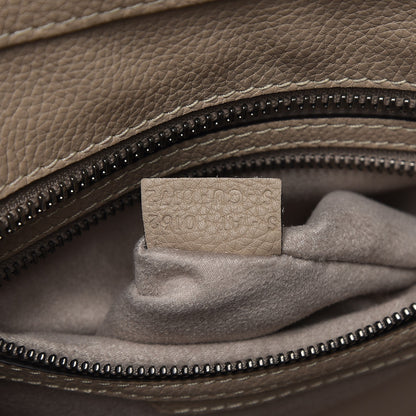Celine Drummed Calfskin Micro Luggage Dune 7 of 9