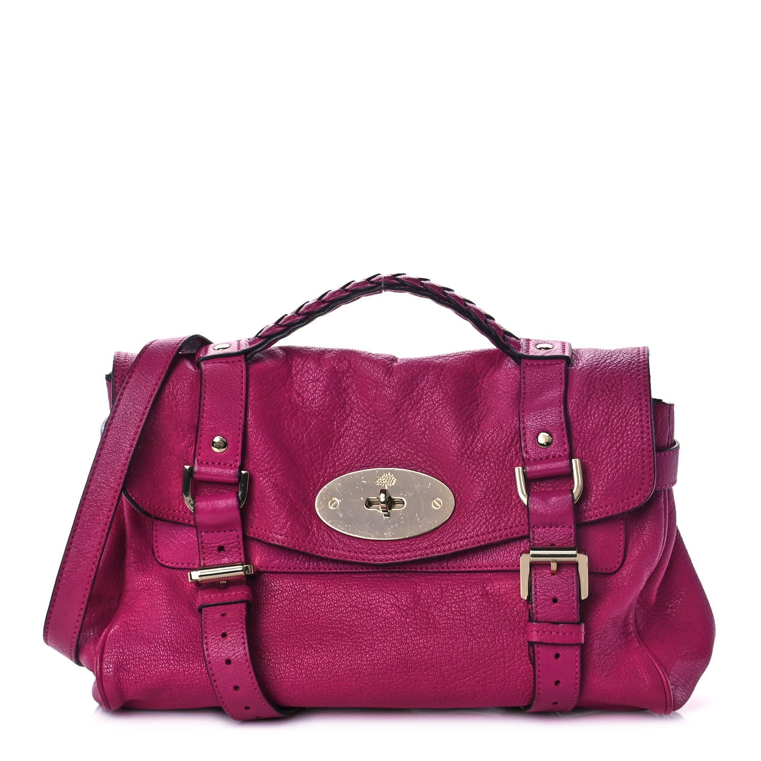 Mulberry Soft Buffalo Medium Alexa Plum 1 of 9