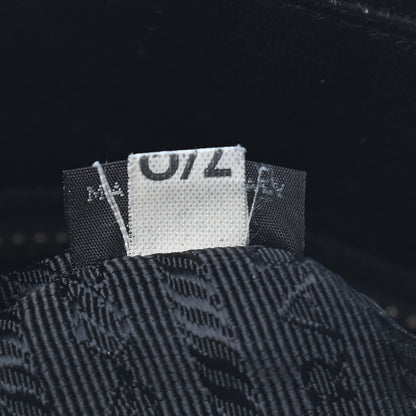 Prada Tessuto Nylon Gaufre Shopping Satchel Black 6 of 9