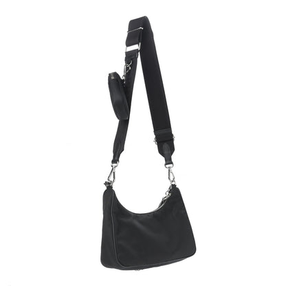Prada Nylon Re-Edition 2005 Shoulder Bag Black 3 of 12