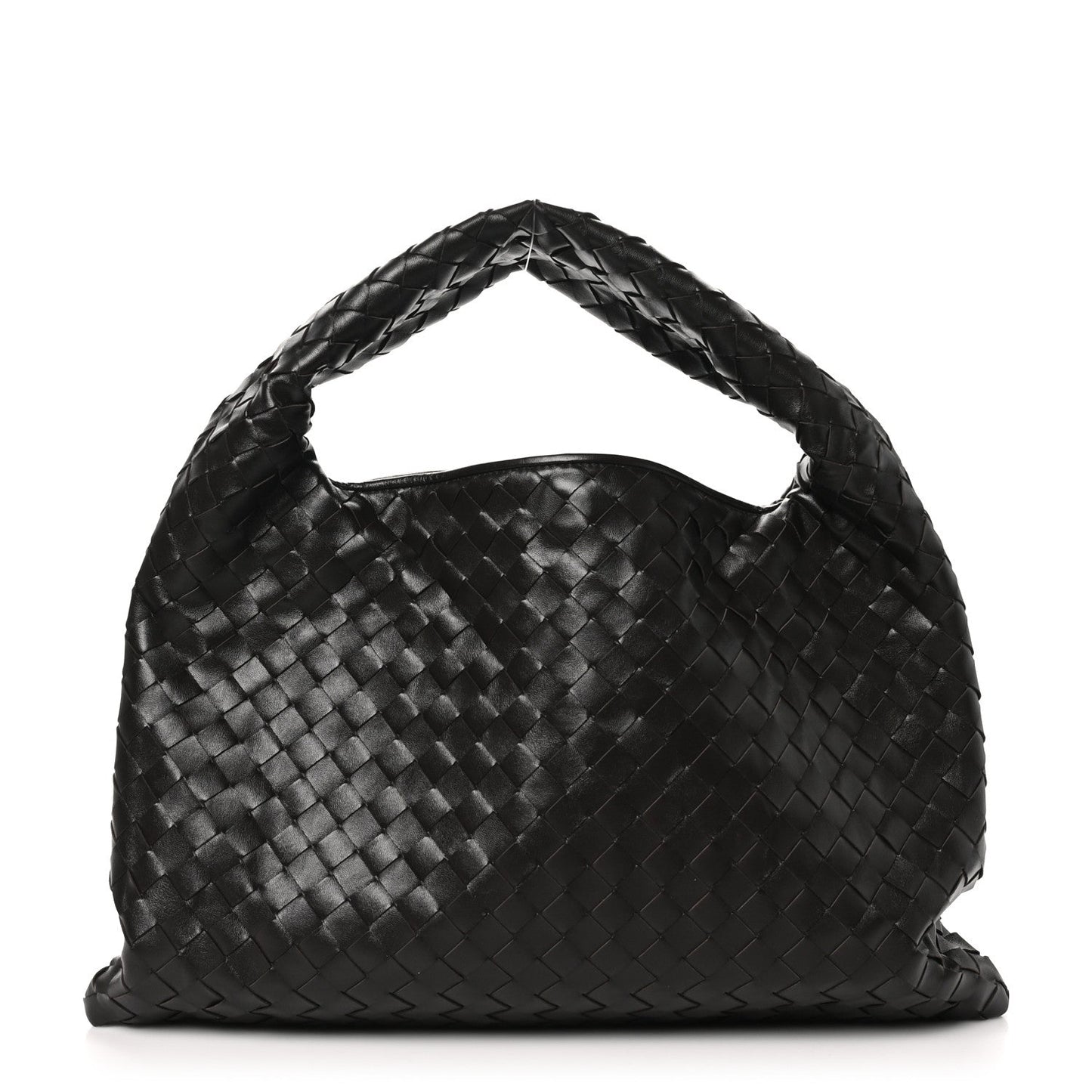 Calfskin Intrecciato Small Hop Fondant