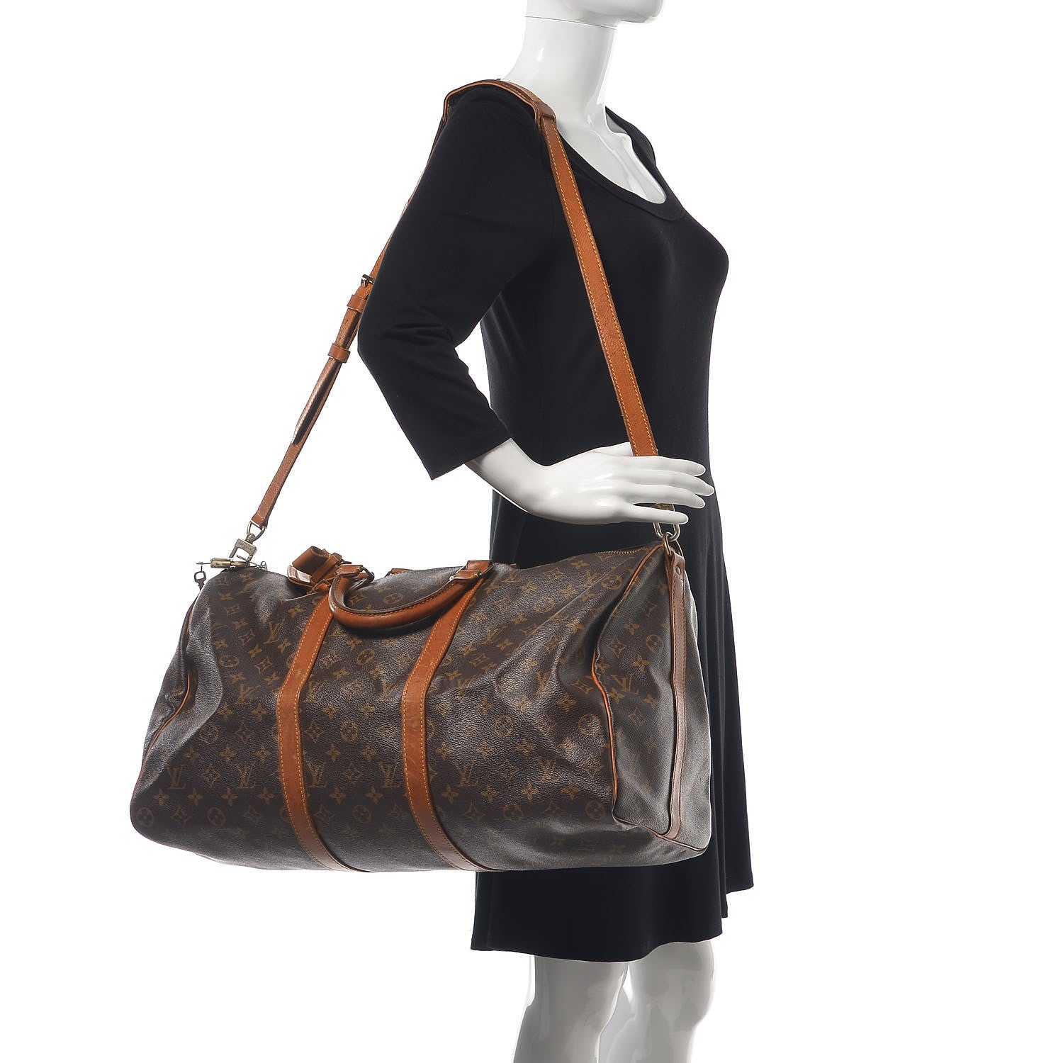 Louis Vuitton Monogram Keepall Bandouliere 50 2 of 19