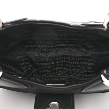 Prada Re-Nylon Spazzolato Re-Edition 2002 Moon Bag Black 5 of 9