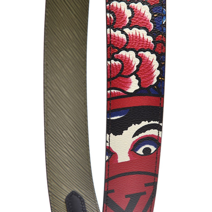 Louis Vuitton Monogram Kabuki Bandouliere Shoulder Strap Black 4 of 4