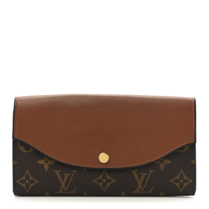 Louis Vuitton Monogram Sarah Tuileries Wallet Marron 1 of 12