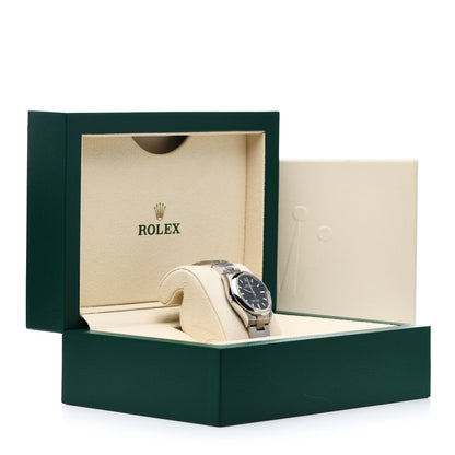 Rolex Stainless Steel 31mm Oyster Perpetual Watch Bright Blue 277200 5 of 5