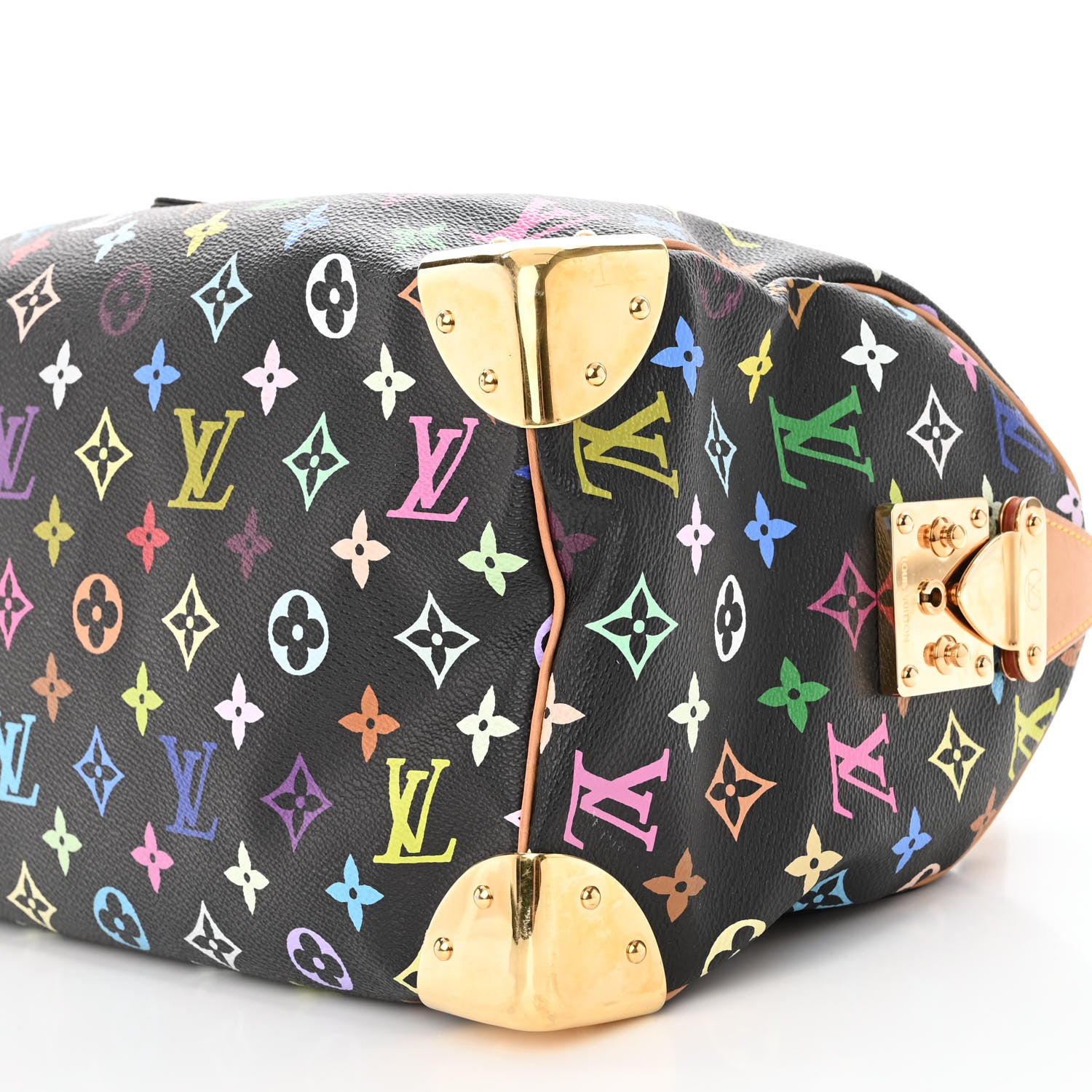 Louis Vuitton Monogram Multicolor Speedy 30 Black 9 of 9