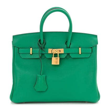 Hermes Swift Birkin 25 Menthe 1 of 10