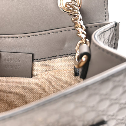 Gucci Soft Microguccissima Mini Emily Chain Shoulder Bag Loess 7 of 10