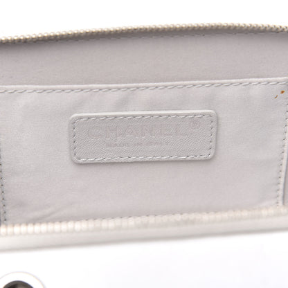 Chanel Lambskin Quilted Small Pocket Box Camera Case White 7 of 13