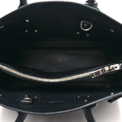 Saint Laurent Grained Calfskin Small Sac De Jour Black 6 of 12