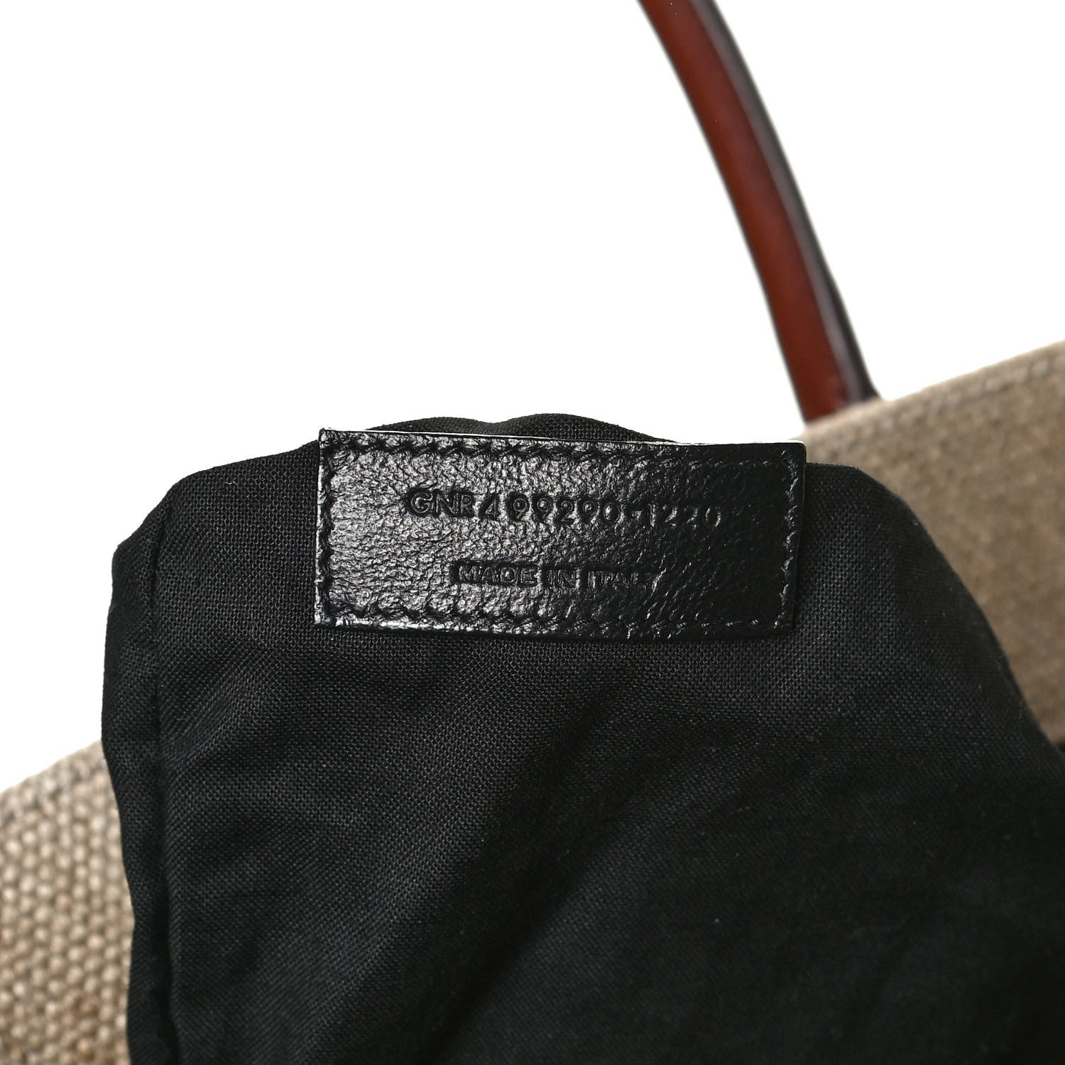 Saint Laurent Linen Calfskin Rive Gauche Tote Natural 7 of 10