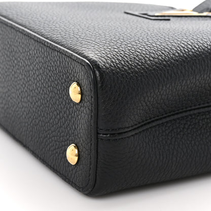 Louis Vuitton Taurillon Mini Capucines Black 9 of 10