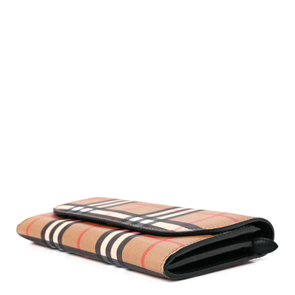 Burberry Vintage Check Halton Wallet Black 8 of 10