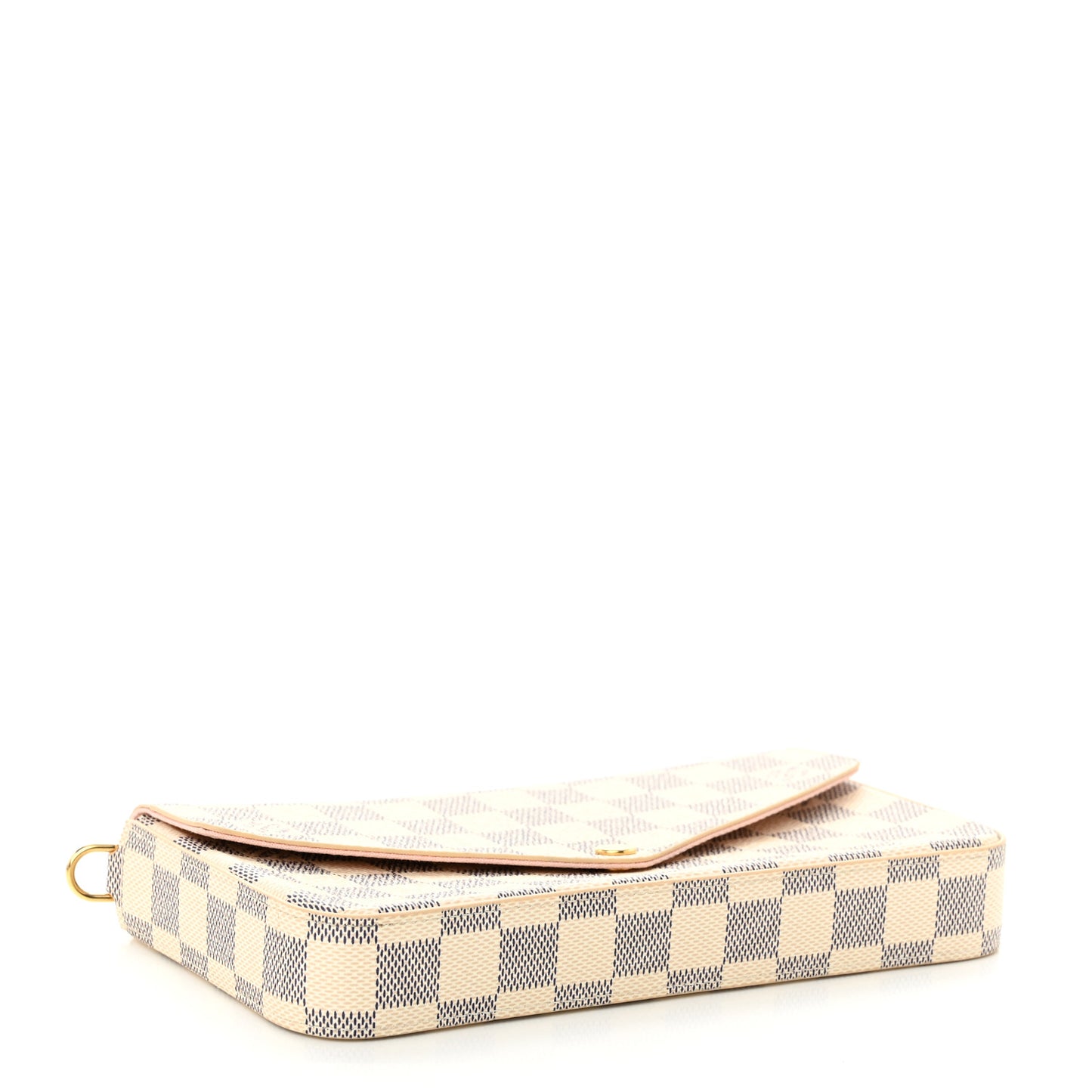 Damier Azur Felicie Strap & Go Eau de Rose