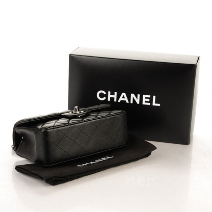 Chanel Lambskin Quilted Mini Rectangular Flap Black 4 of 7