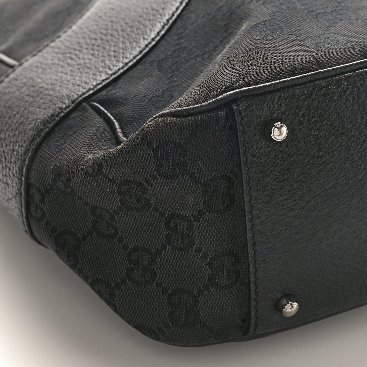 Monogram Shoulder Bag Black
