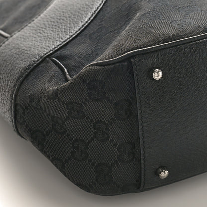 Gucci Monogram Shoulder Bag Black 8 of 11