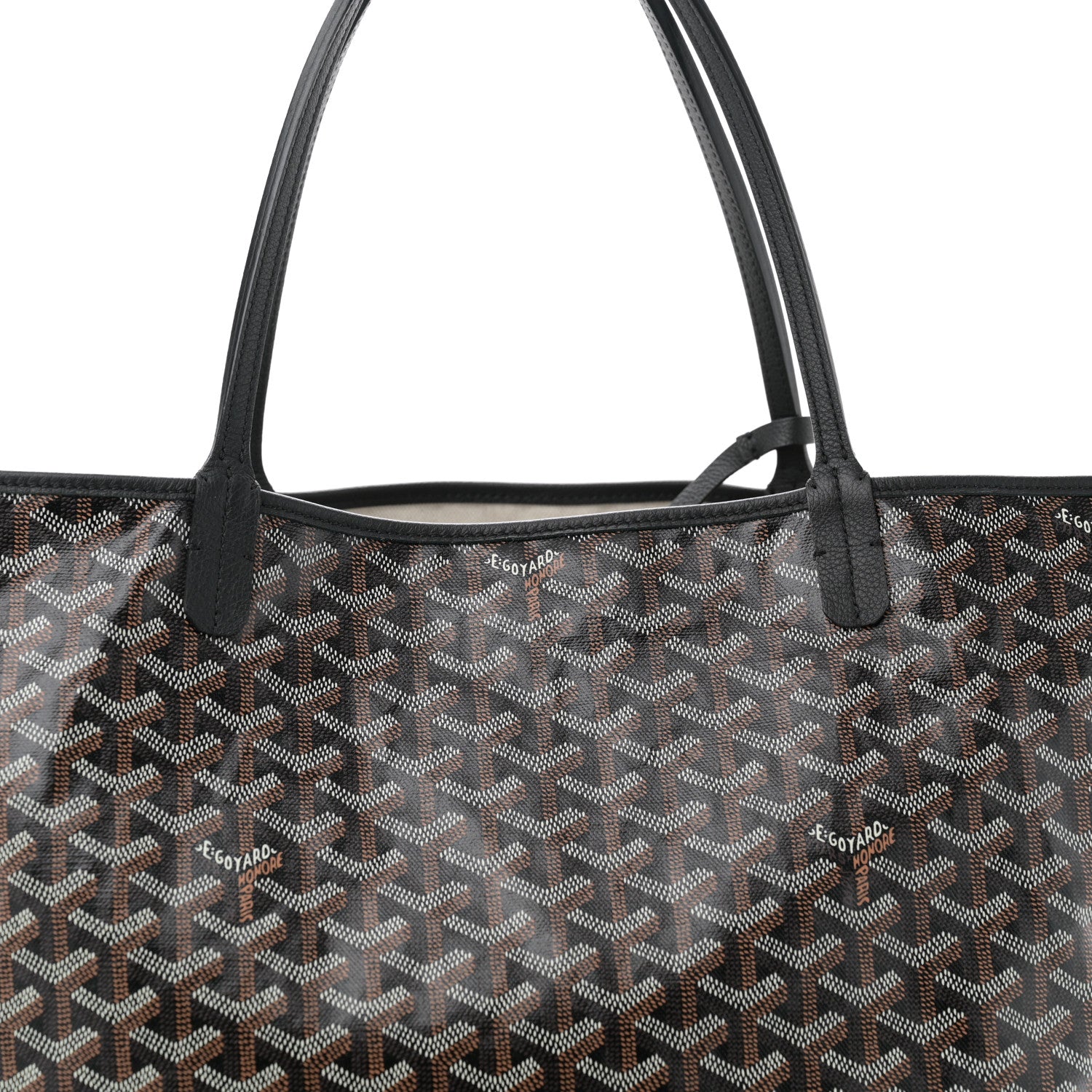 Goyard Goyardine Saint Louis GM Black 9 of 13