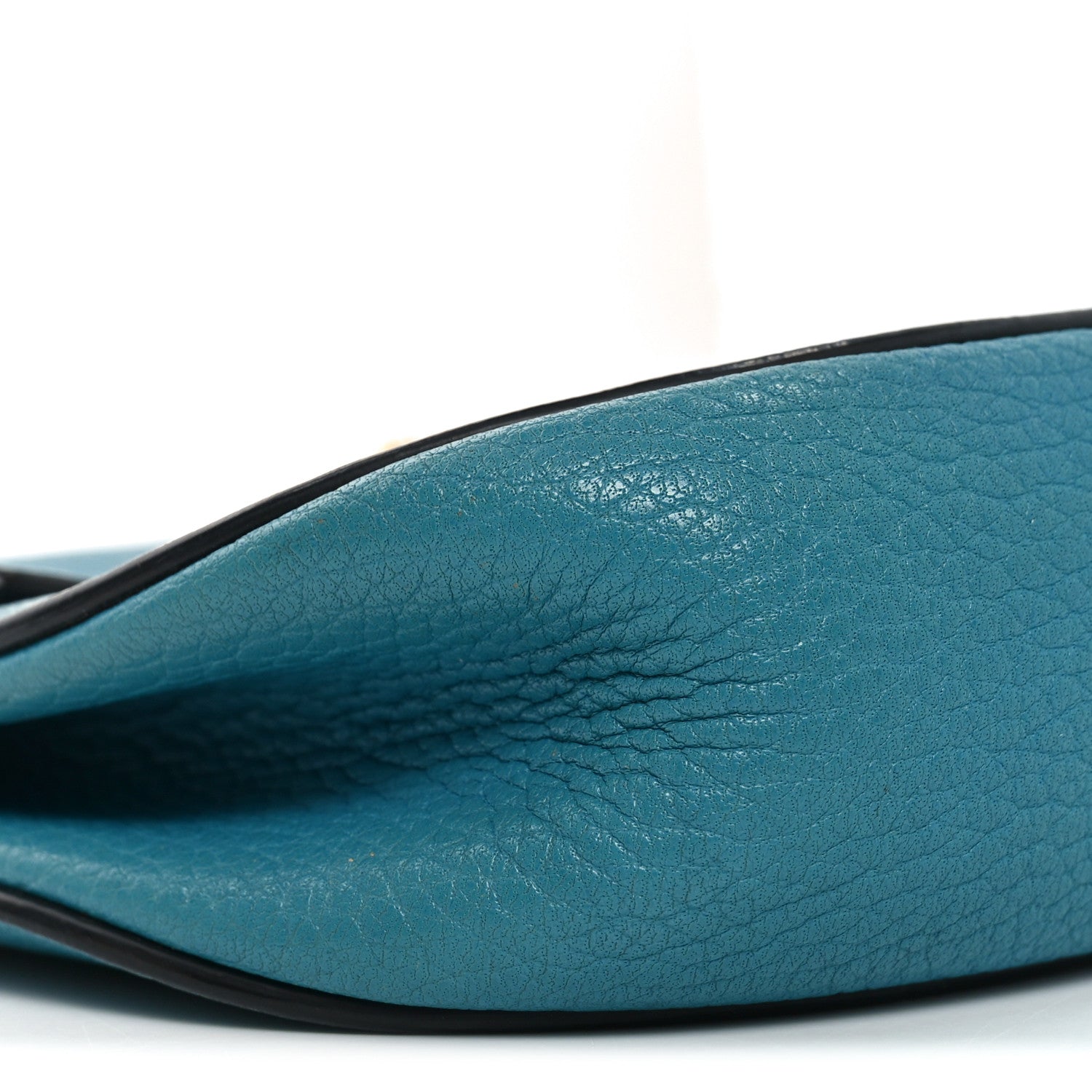 Chloe Grained Lambskin Mini Drew Shoulder Bag Sky Blue 8 of 9