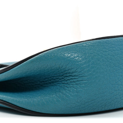 Chloe Grained Lambskin Mini Drew Shoulder Bag Sky Blue 8 of 9