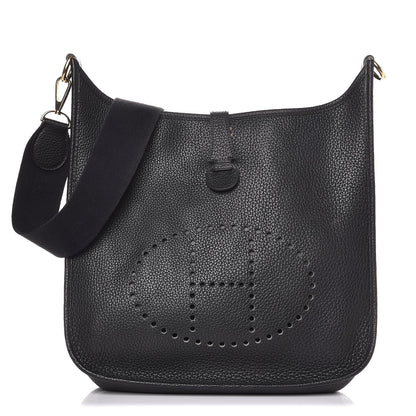 Hermes Togo Evelyne GM Black 1 of 7