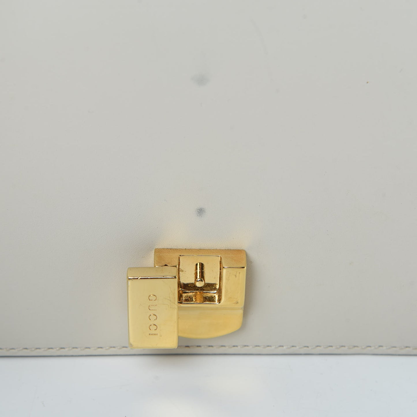 Calfskin Mini Sylvie Chain Shoulder Bag White