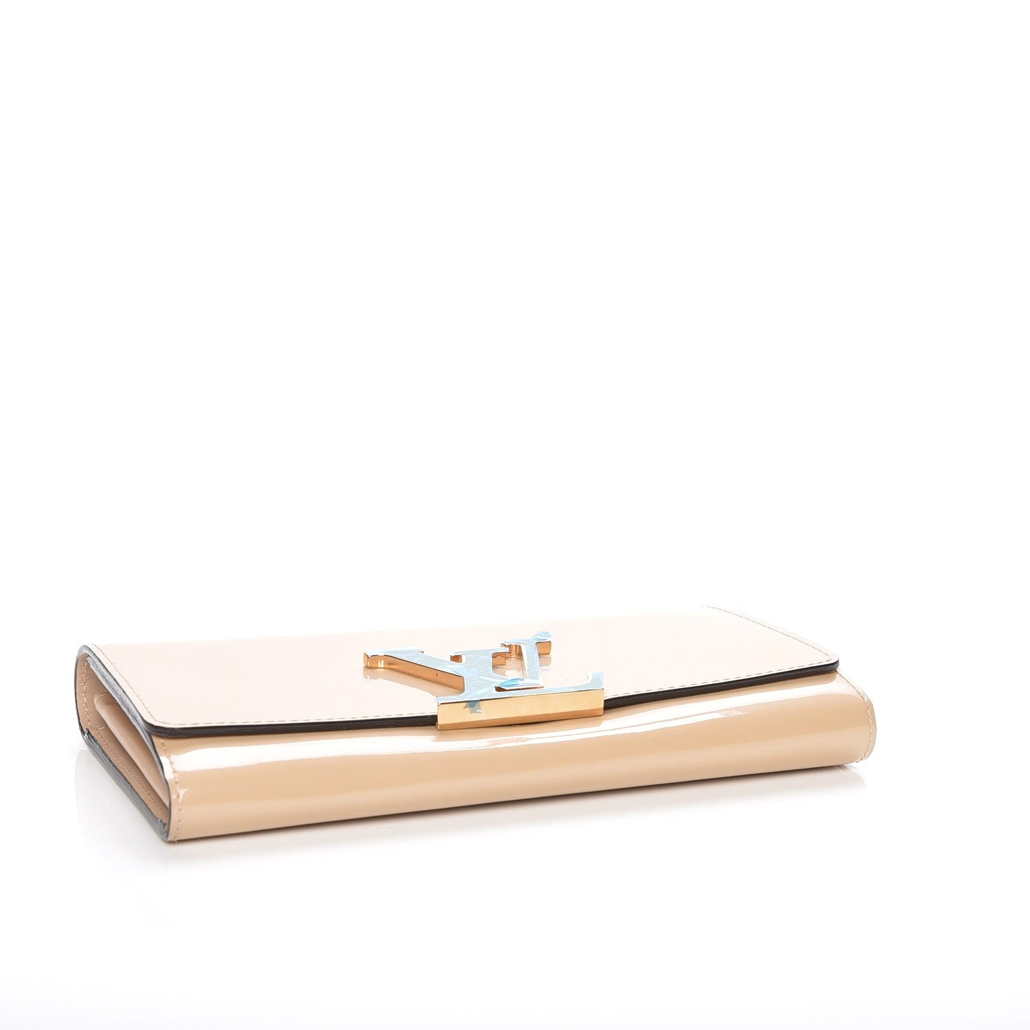 Louis Vuitton Patent Louise Wallet Nude 4 of 8