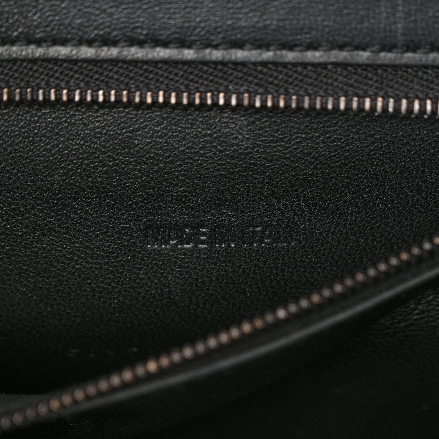 Balenciaga Shiny Calfskin Monochrome Crocodile Embossed Small Hourglass Top Handle Bag Black 7 of 13