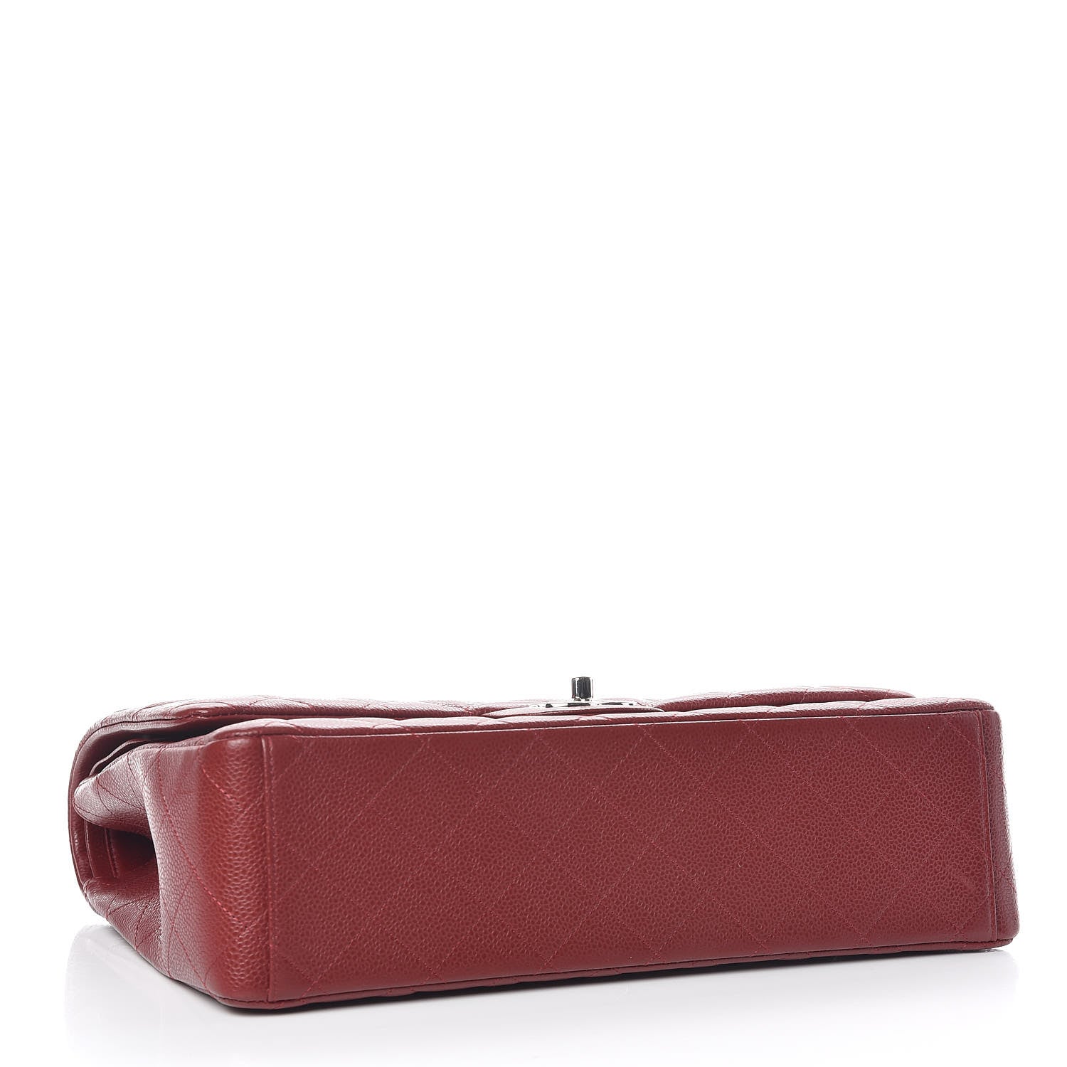 Chanel Caviar Quilted Maxi Double Flap Red 4 of 10