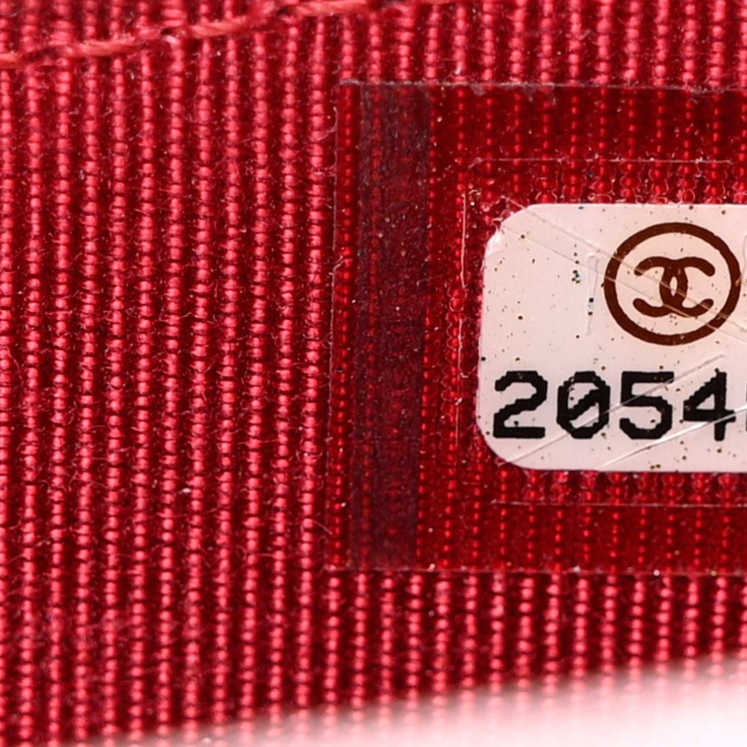 Chanel Caviar Quilted Travel Wallet Red 9 of 9
