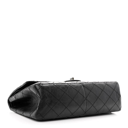 Chanel Aged Calfskin Quilted 2.55 Reissue 226 Flap So Black 4 of 11