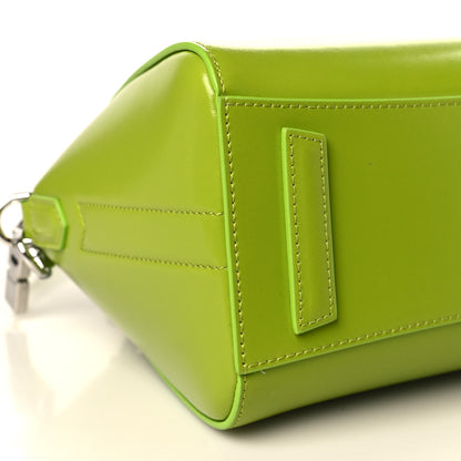 Givenchy Shiny Lord Calfskin Mini Antigona Citrus Green 8 of 8