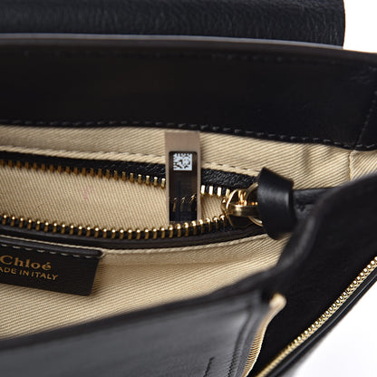 Chloe Suede Calfskin Small Faye Backpack Black 7 of 12