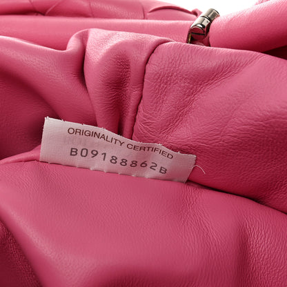 Bottega Veneta Nappa Maxi Intrecciato The Pouch Oversized Clutch Pink 7 of 9