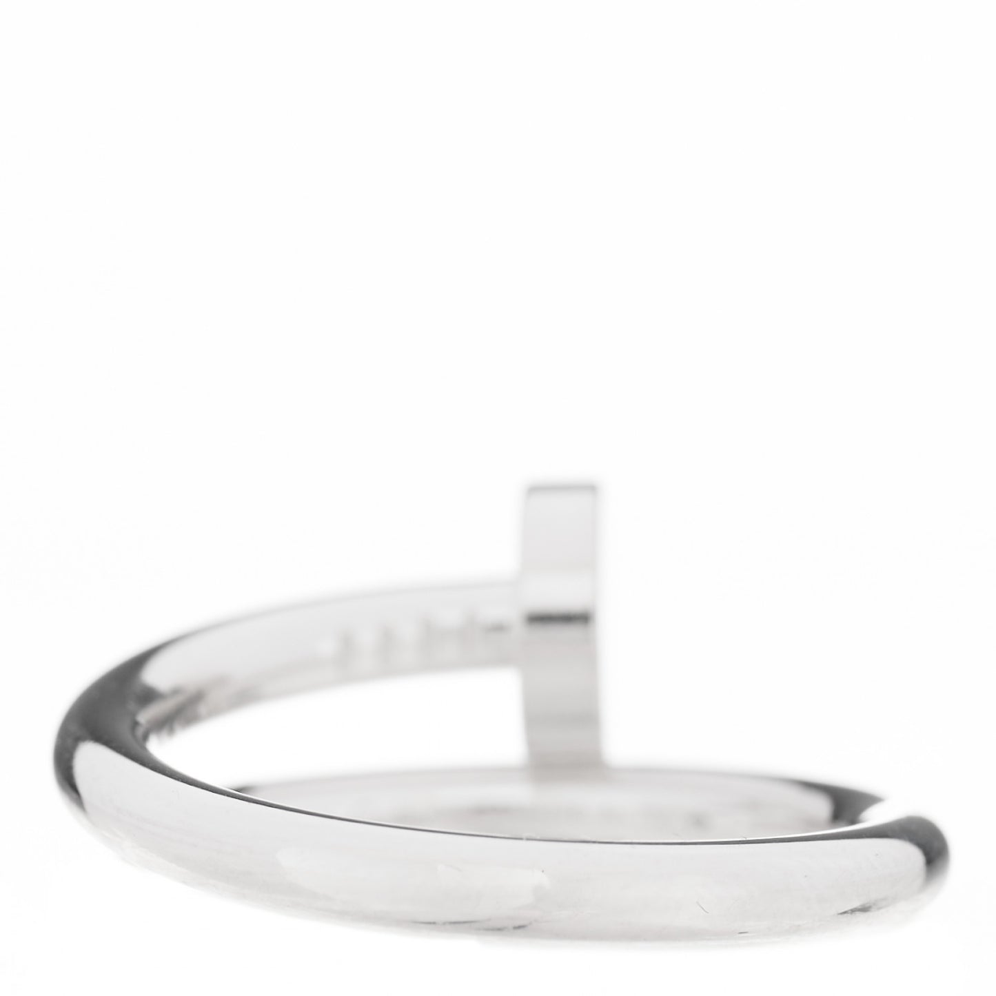 18K White Gold Juste Un Clou Ring 55 7.25