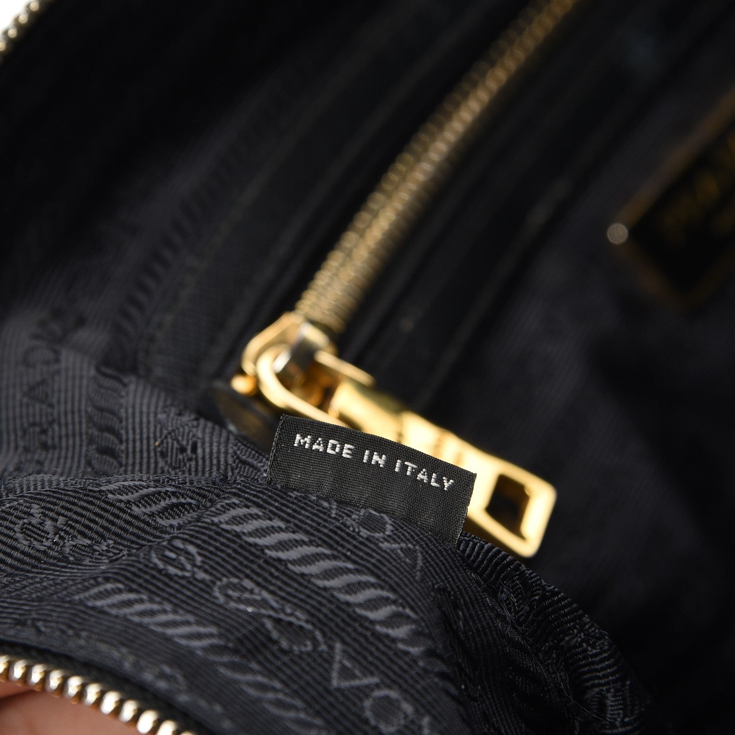 Prada Saffiano Lux Bowler Black 8 of 17