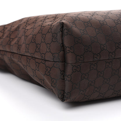 Gucci Nylon Monogram Large Messenger Brown 8 of 15