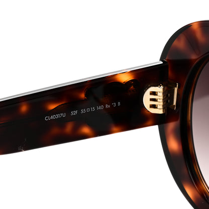 Celine Acetate Triomphe Sunglasses CL40317U Tortoise 5 of 7