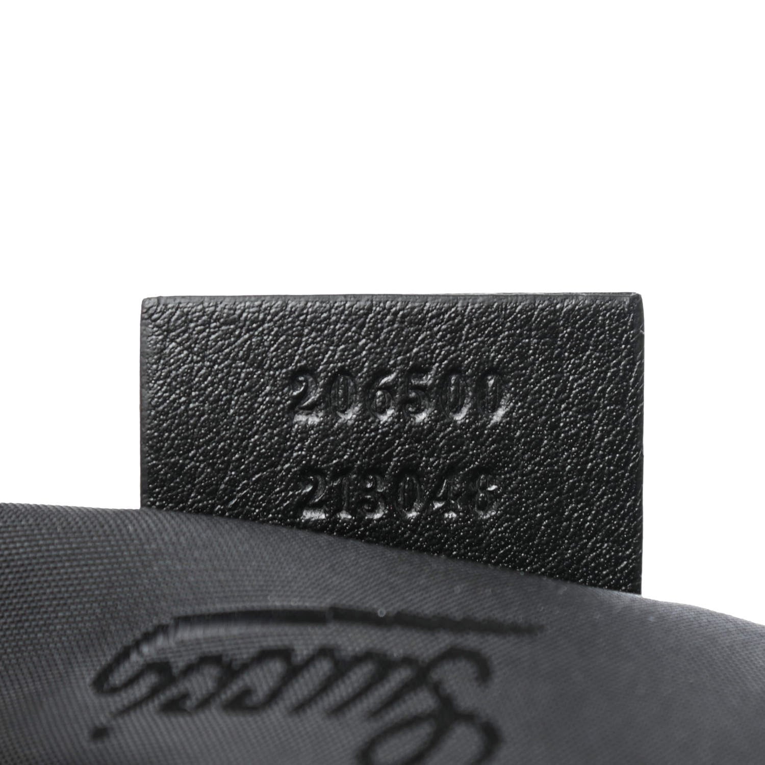 Gucci Guccissima Large Carry On Duffle Black 5 of 5