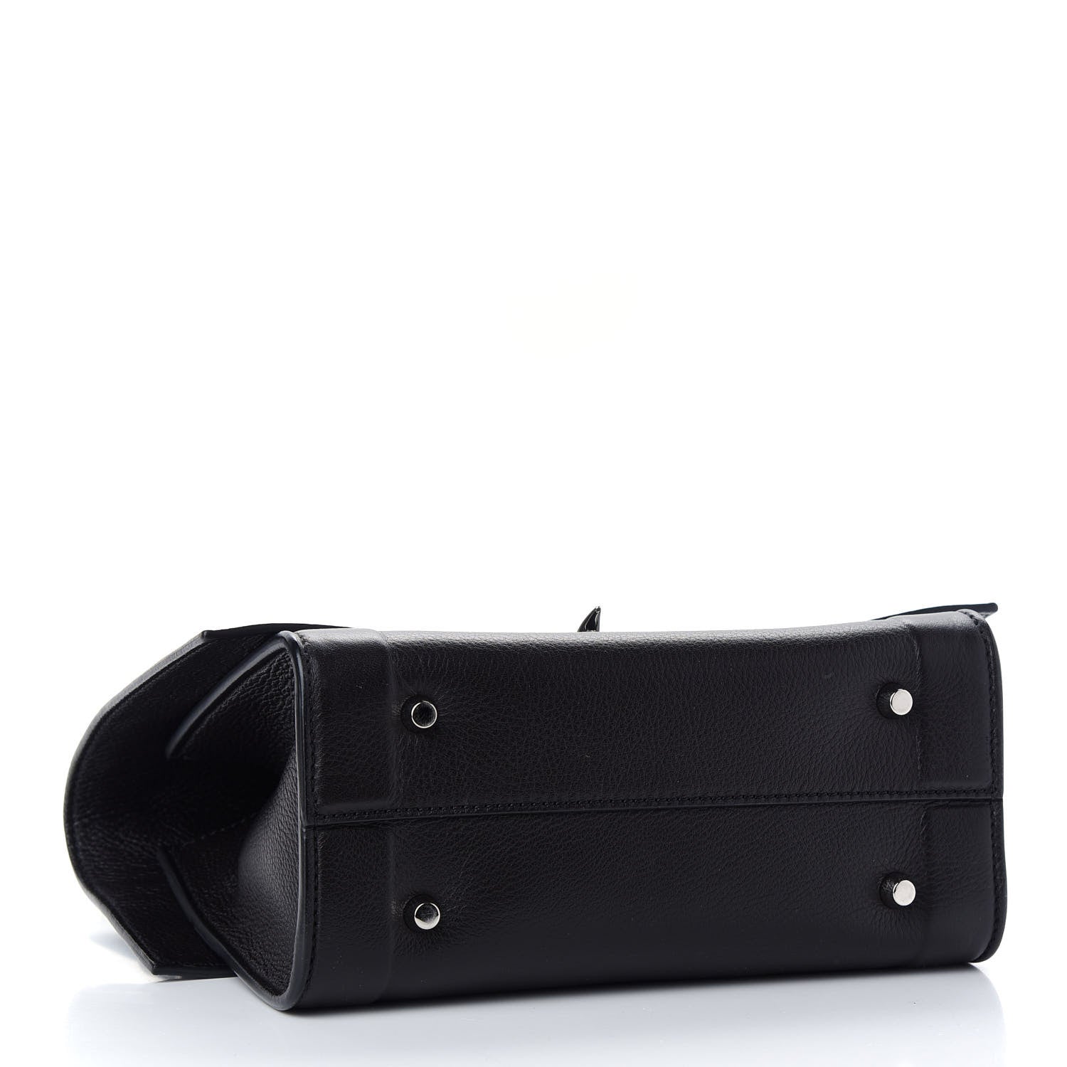 Givenchy Grained Calfskin Mini Shark Lock Satchel Black 4 of 9