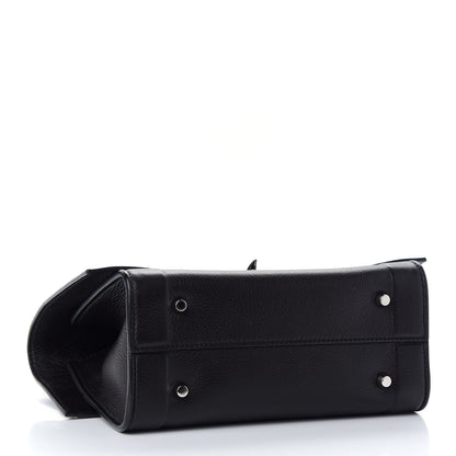 Givenchy Grained Calfskin Mini Shark Lock Satchel Black 4 of 9