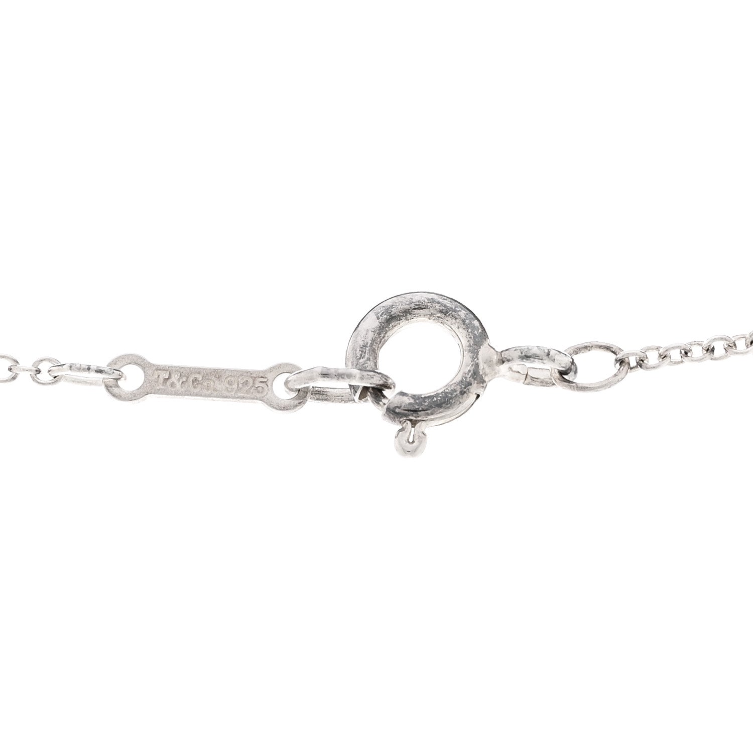 Tiffany Sterling Silver Paloma Picasso Celtic Knot Pendant Necklace 4 of 4