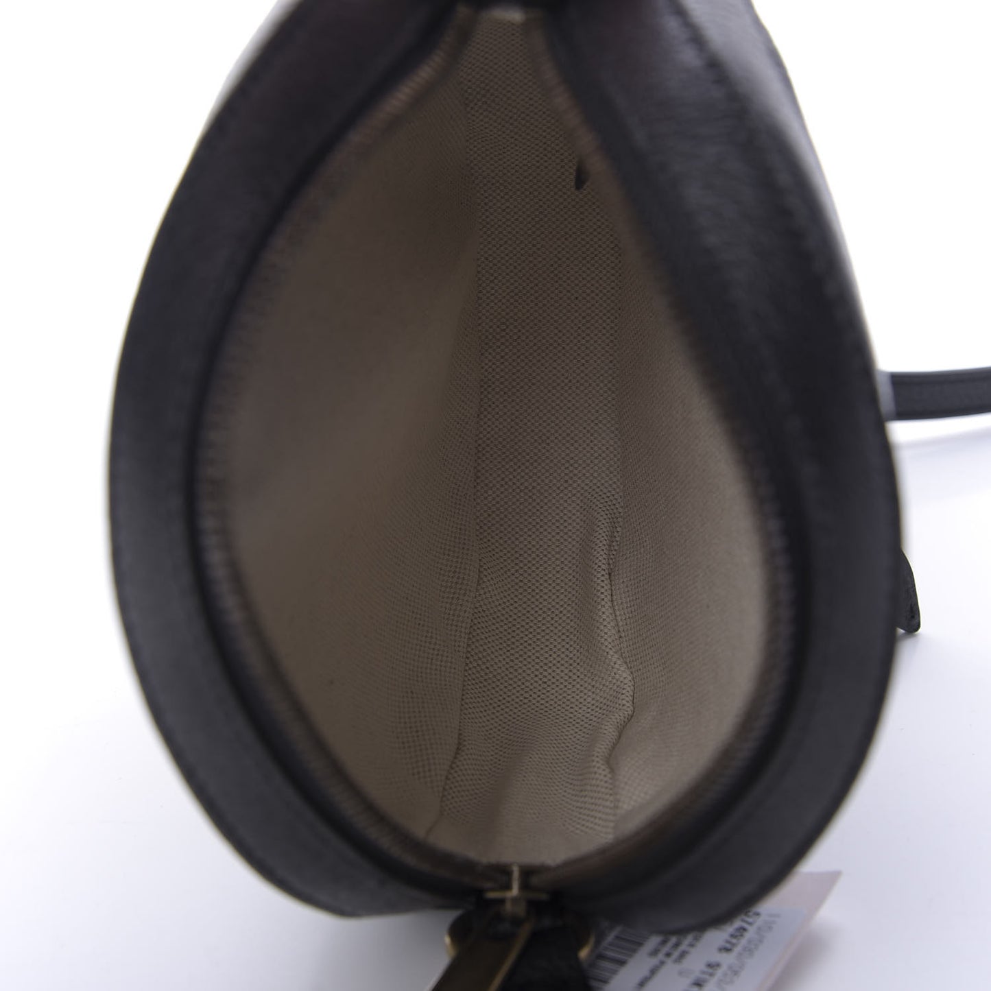 Velvet Calfskin GG Monogram Round Shoulder Bag Blue Beige