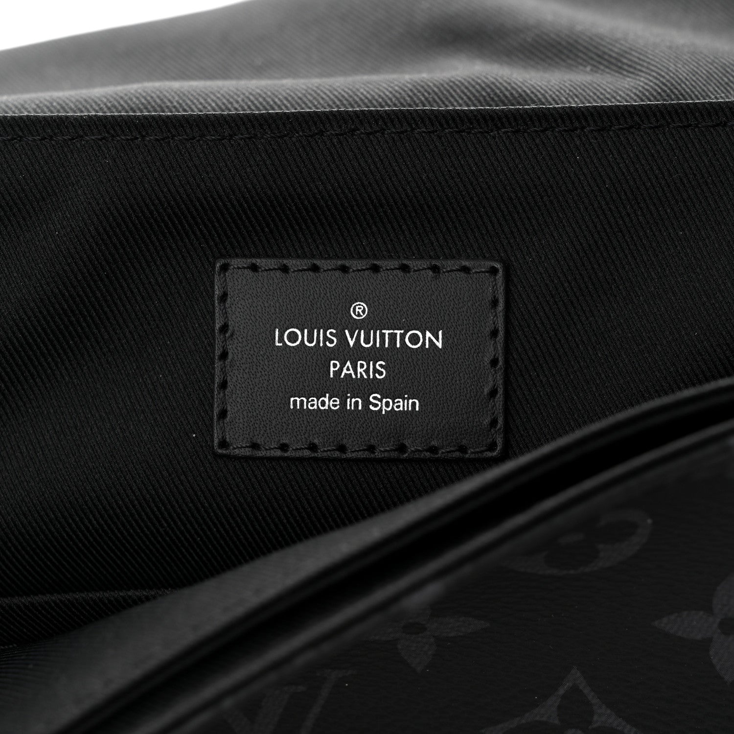 Louis Vuitton Monogram Eclipse District PM Black 6 of 11