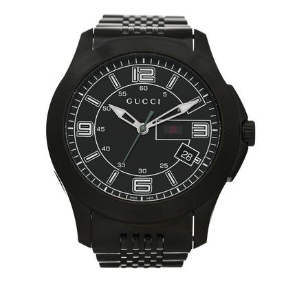 Gucci PVD Stainless Steel 44mm G-Timeless Quartz Watch Black 1 of 5