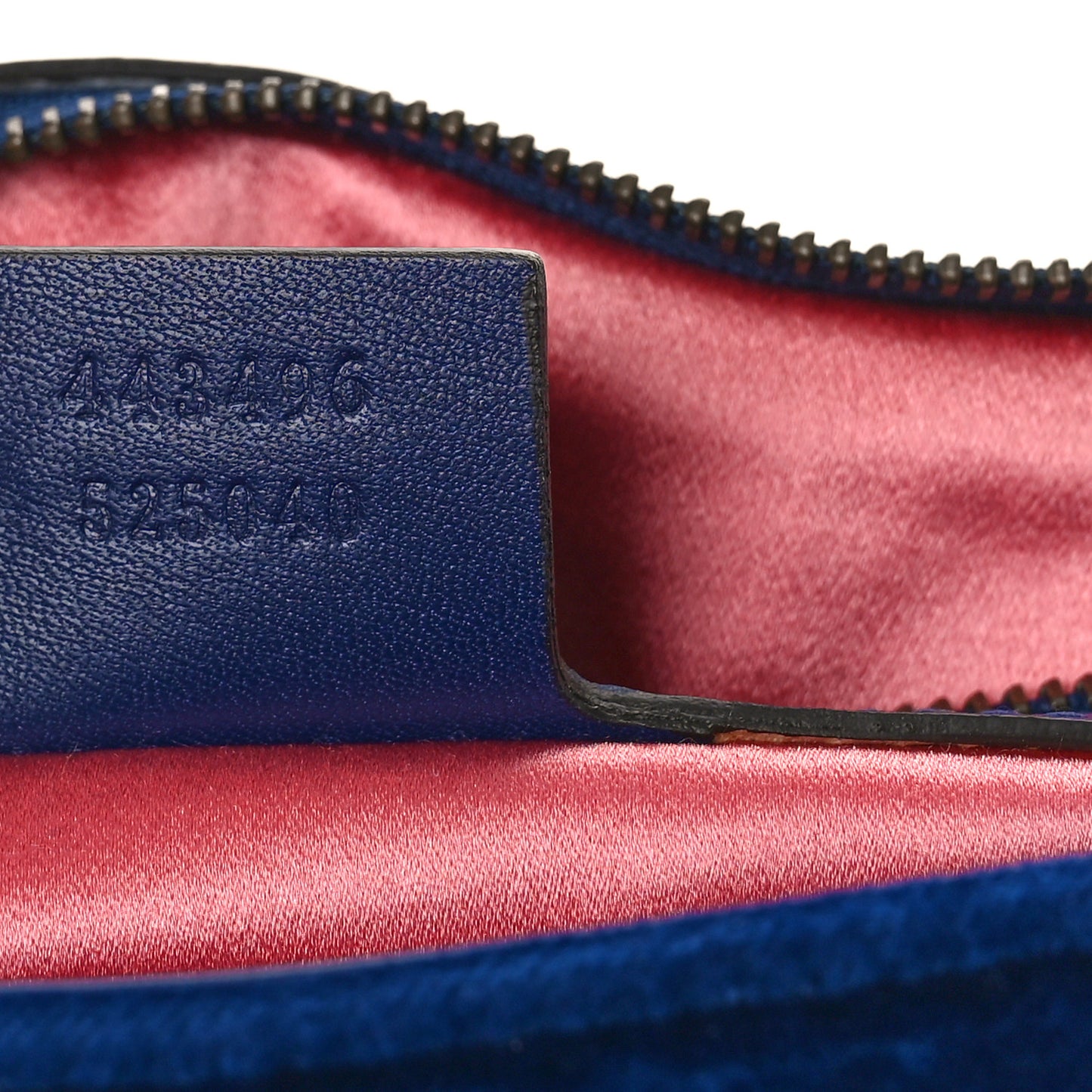 Velvet Matelasse Modern Embroidered Medium GG Marmont Shoulder Bag Cobalt