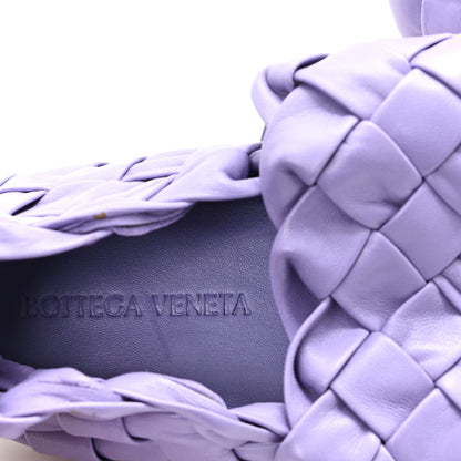 Bottega Veneta Lagoon Nappa Intrecciato Slipper Flats 39.5 Lavender 8 of 8